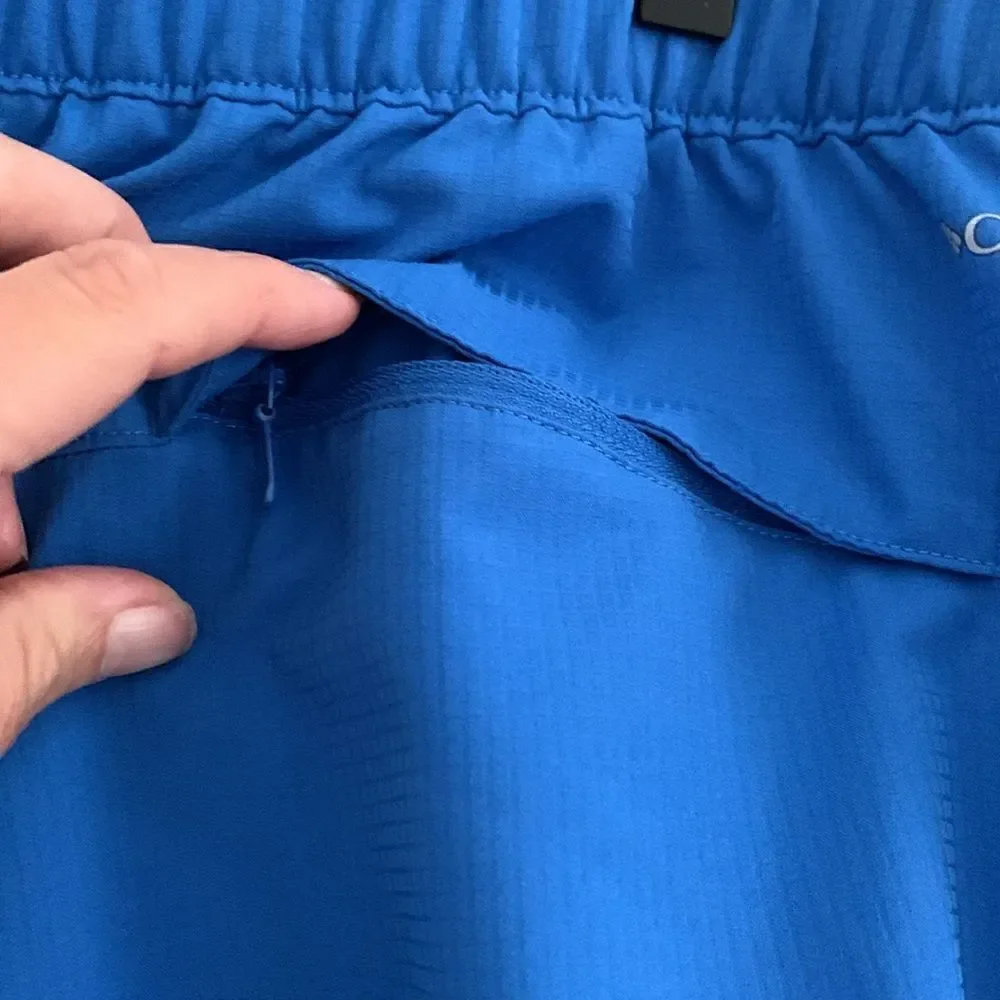 Columbia performance fishing gear PFG bright blue shorts size 3x